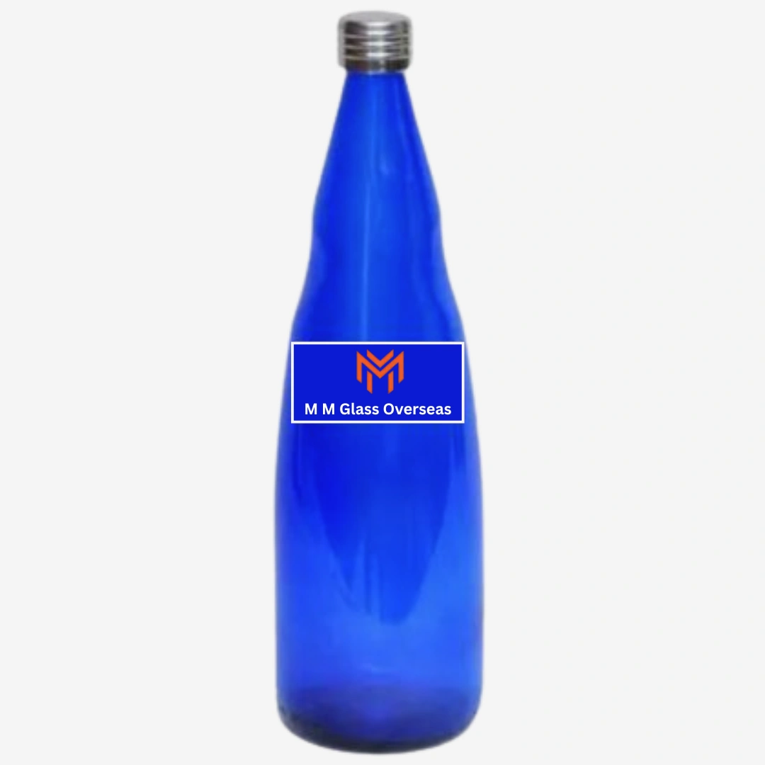 1000 ML Rose Blue Bottle